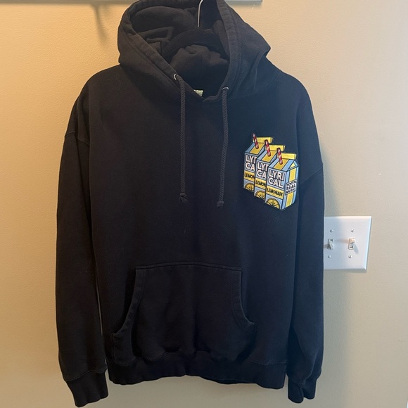 Lyrical Lemonade Triple Patch black graphic hoodie-L - Picture 1 of 5